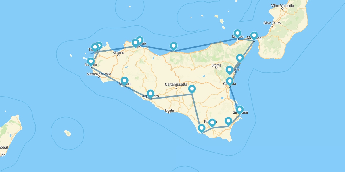 Eternal Sicily Route