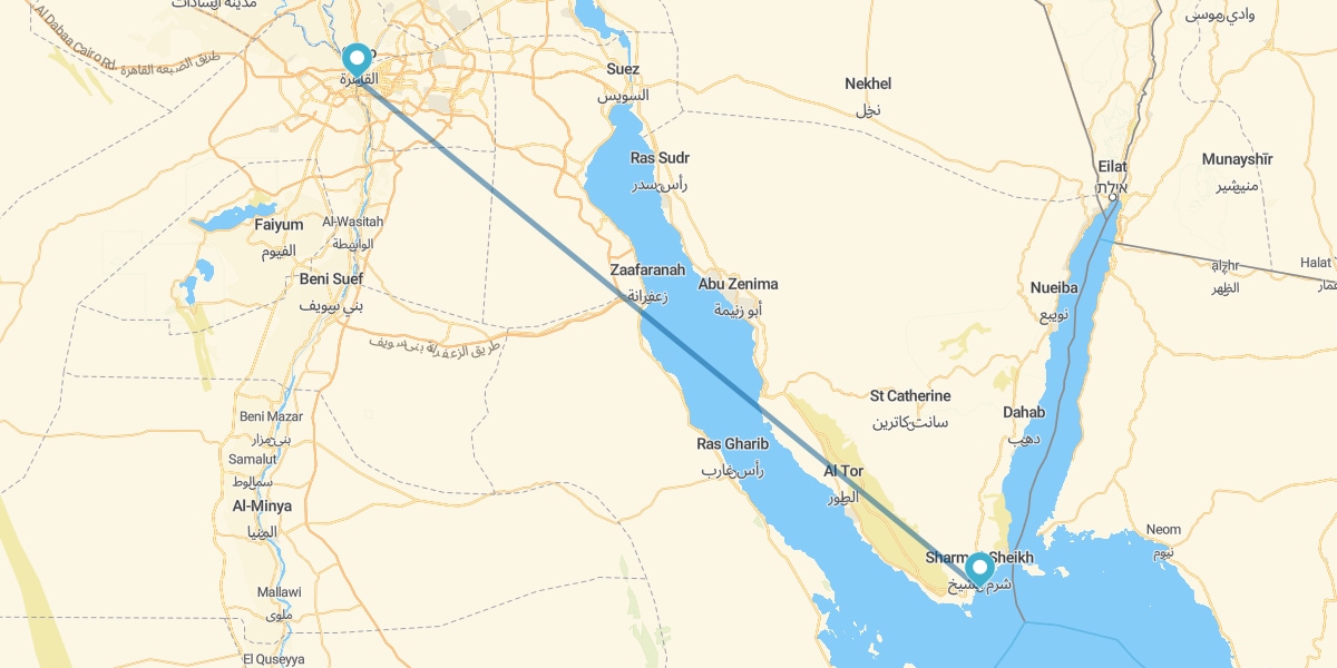 Sharm El Sheikh and Cairo