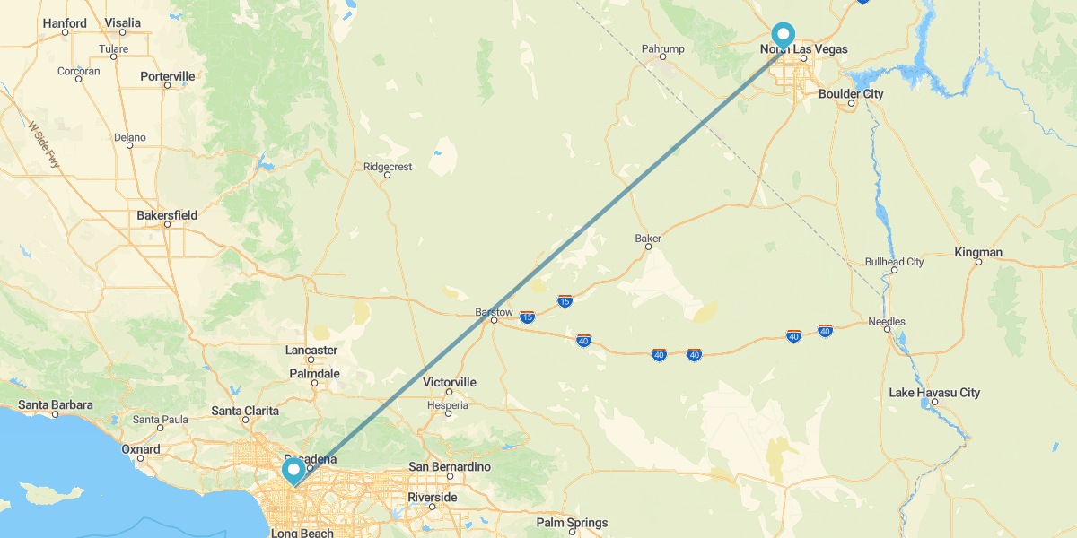 Las Vegas and Los Angeles