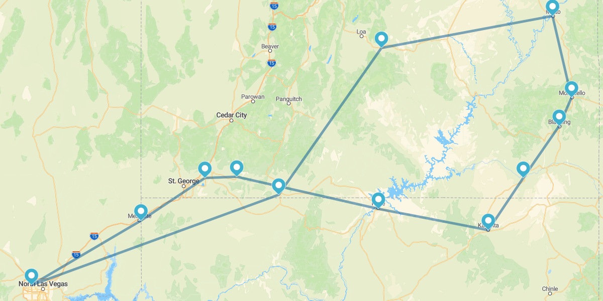 Route of the Indian Spirits
