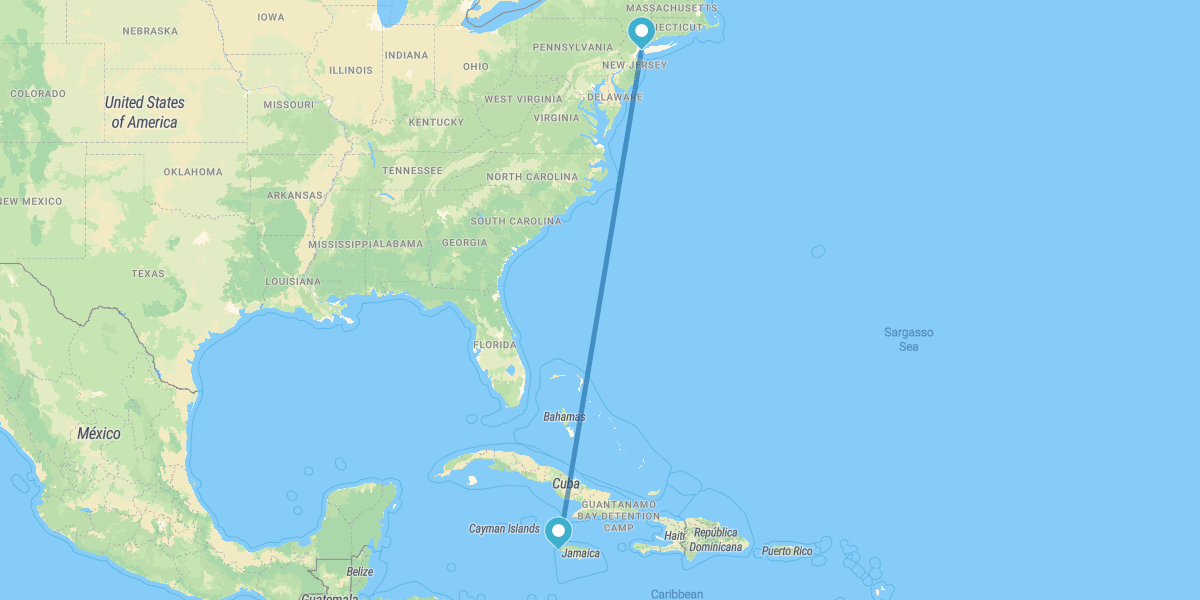 New York and Negril