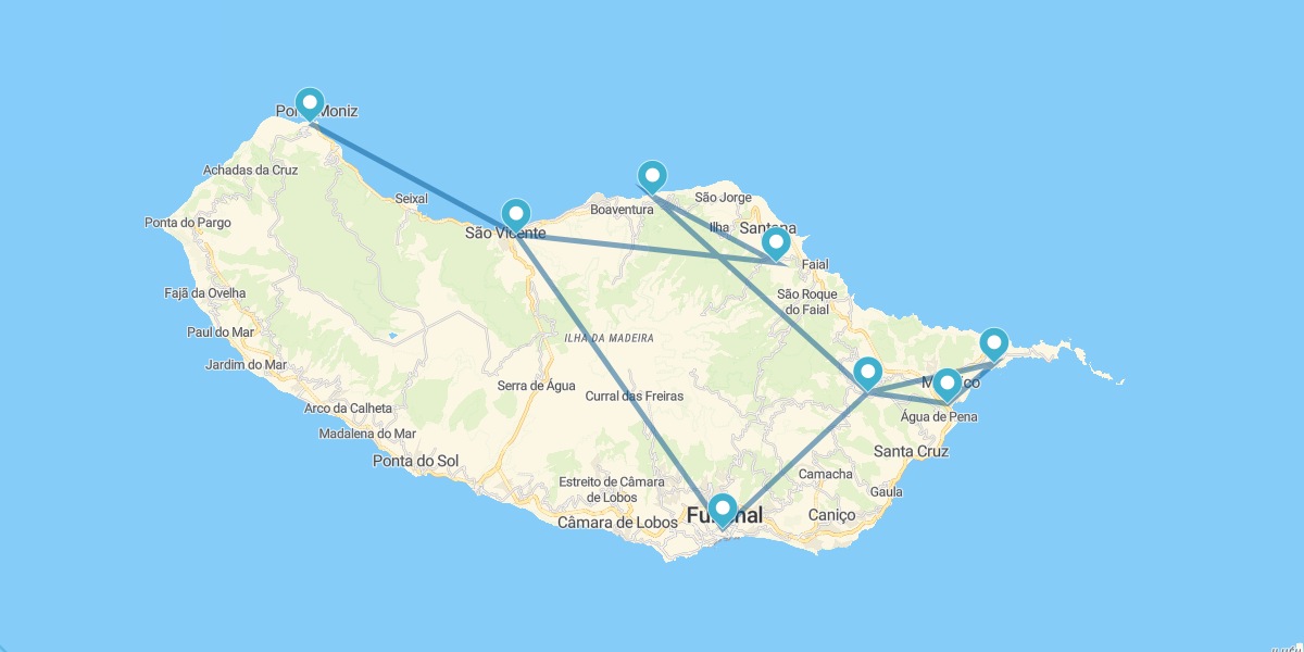 Complete  Madeira Route: nature, volcanoes and tradition