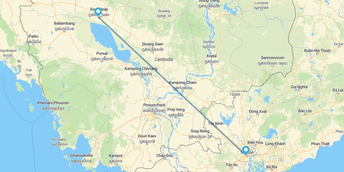 Ho Chi Minh City and Siem Reap