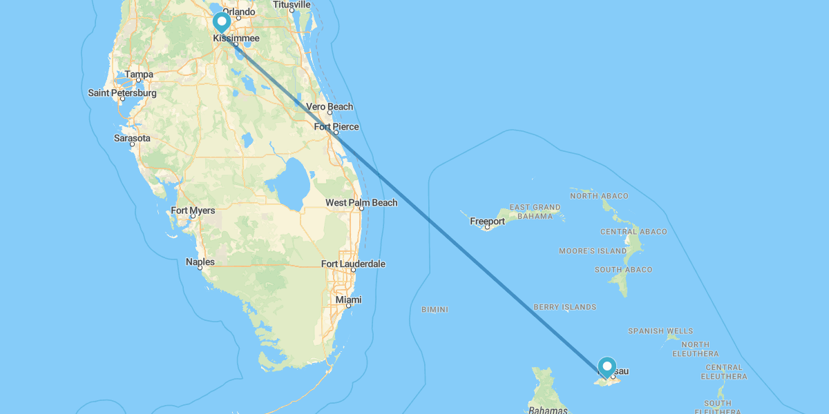 Walt Disney World Orlando and New Providence/Paradise Island