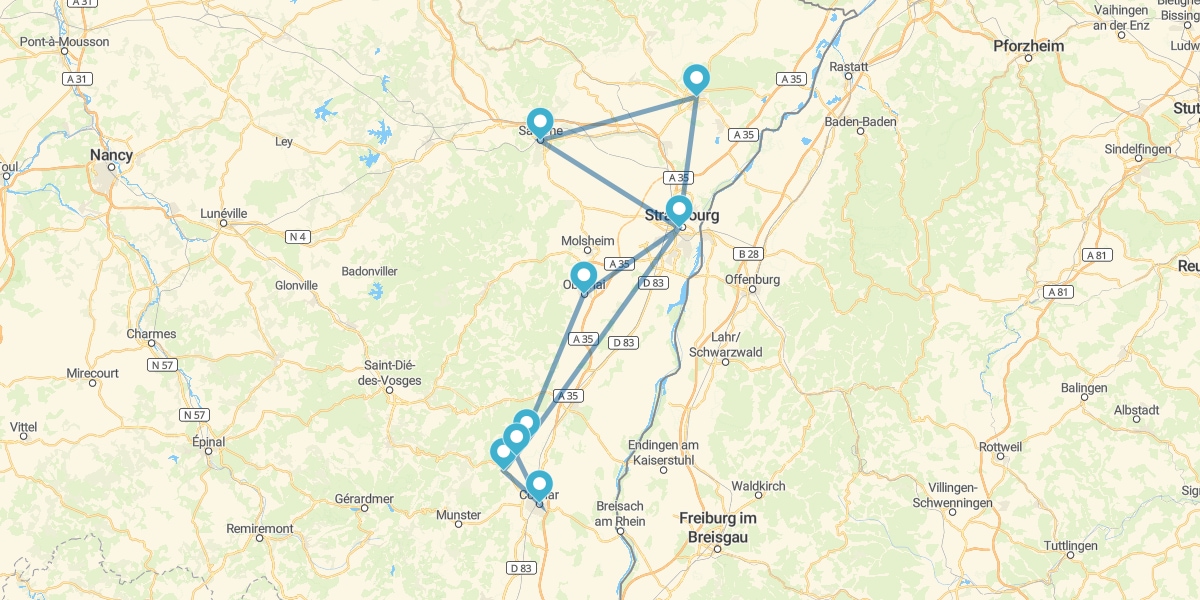 Special Christmas Market road trip around Alsace
