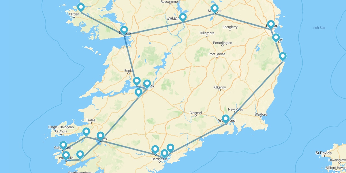 Emerald Isle Western and Southern Route II