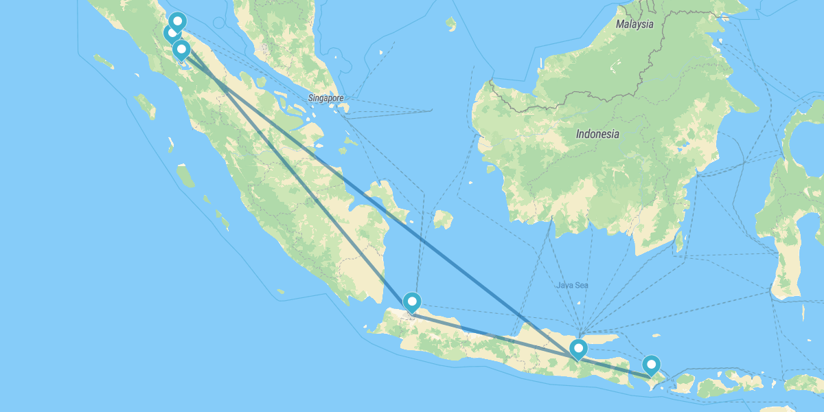 Sumatra and Bali