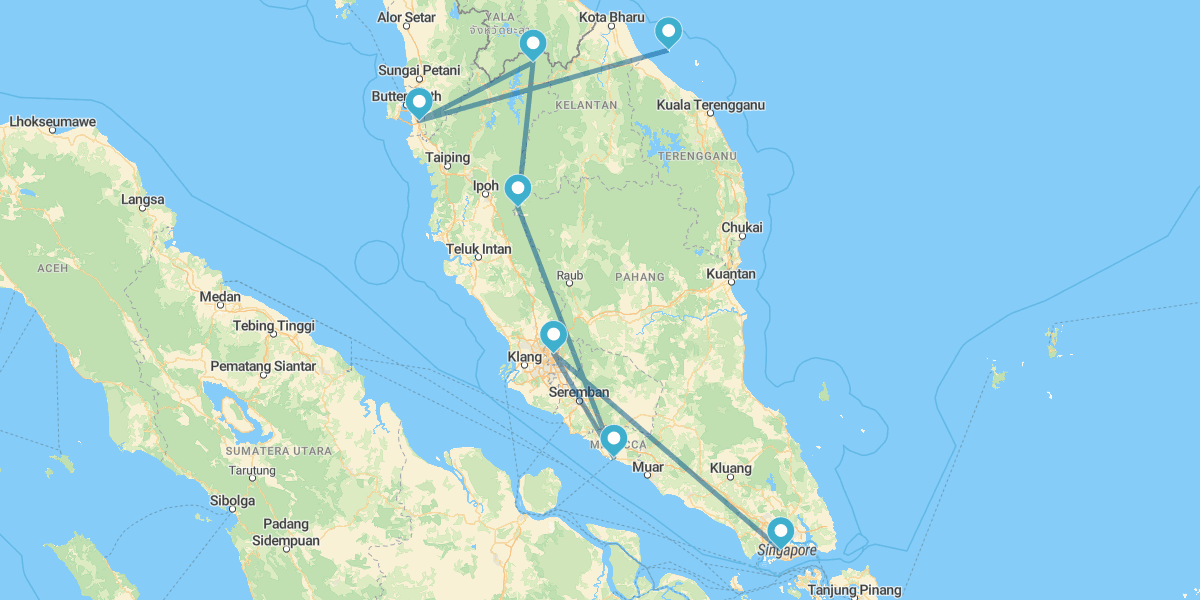 Singapore, Peninsular Malaysia and the Perhentian Islands