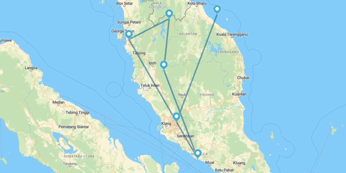 Peninsular Malaysia and the Perhentian Islands