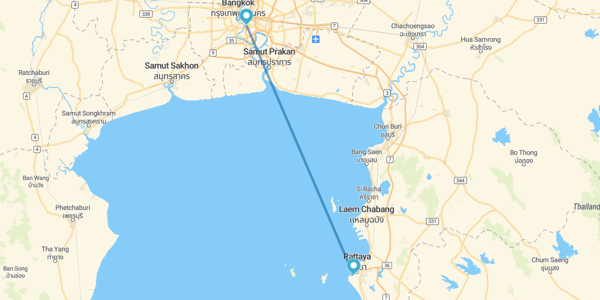 Bangkok and Pattaya