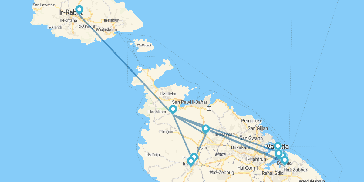 Valletta, Mdina, Gozo and the Three Cities