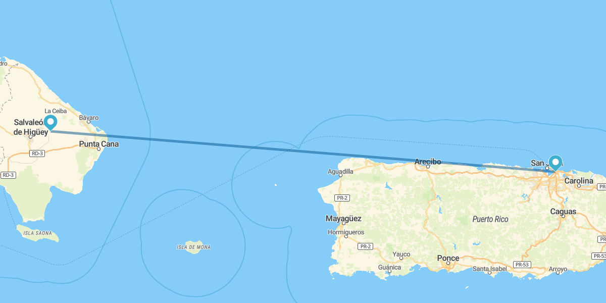 San Juan and Punta Cana