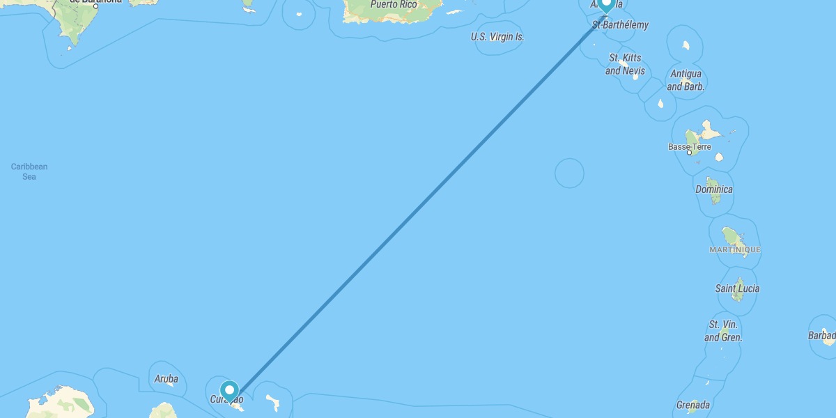Saint Martin and Curaçao