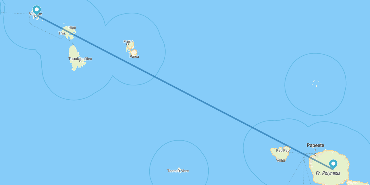 Tahiti and Bora Bora