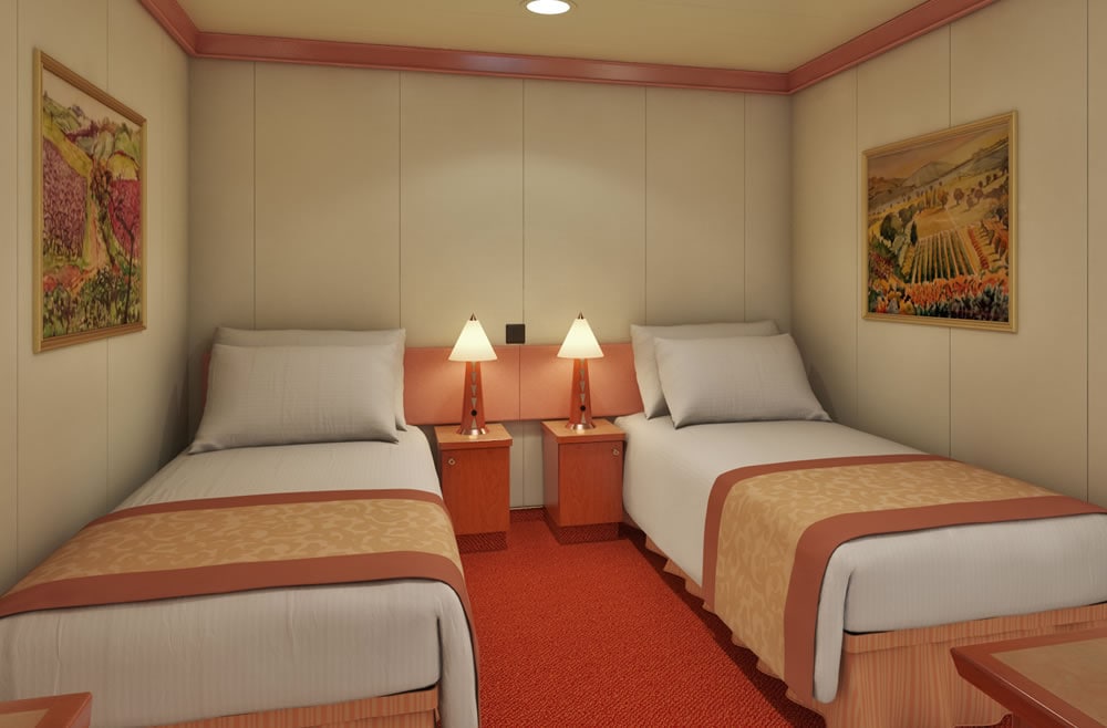 carnival cruise valor room map