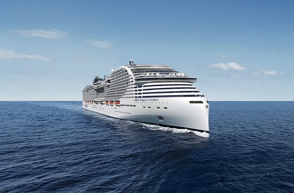 MSC World Europa sailing schedule, MSC Cruises Logitravel