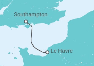 Mini Cruise to Paris and back Cruise itinerary  - Royal Caribbean