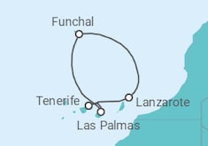 Canary Islands Cruise itinerary  - PO Cruises