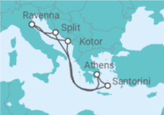 Montenegro, Greece, Croatia Cruise itinerary  - Royal Caribbean