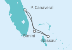 4 Day Bahamas Cruise Cruise itinerary  - Carnival Cruise Line