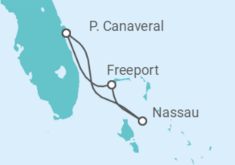 5 Day Bahamas Cruise Cruise itinerary  - Carnival Cruise Line