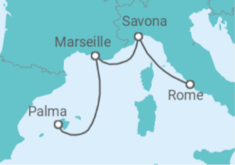 Rome to Majorca Cruise itinerary  - Costa Cruises