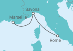Marseille to Rome Cruise itinerary  - Costa Cruises