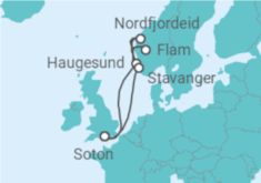 Norwegian Fjords Cruise itinerary  - MSC Cruises