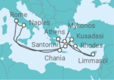 Italy, Greece, Turkey, Cyprus Cruise itinerary  - Royal Caribbean