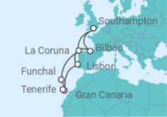 Spain, Portugal Cruise itinerary  - Royal Caribbean