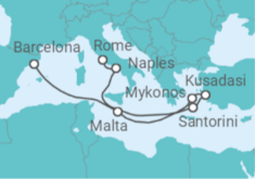 Malta, Greece, Turkey, Italy Cruise itinerary  - Celebrity Cruises