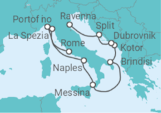 Italy, Montenegro, Croatia Cruise itinerary  - Celebrity Cruises