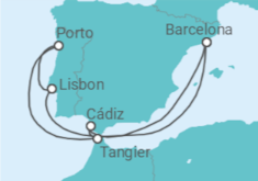 Portugal, Spain Cruise itinerary  - Celebrity Cruises
