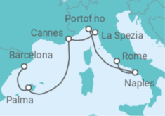Italy, France, Spain Cruise itinerary  - Celebrity Cruises
