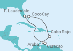 Aruba, Curaçao Cruise itinerary  - Royal Caribbean