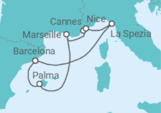 Spain, France Cruise itinerary  - Celebrity Cruises