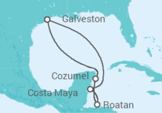 Mexico, Honduras Cruise itinerary  - Royal Caribbean