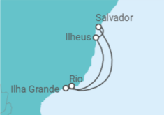 Brazil Cruise itinerary  - MSC Cruises