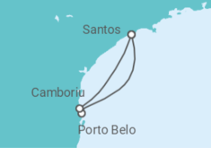 Brazil Cruise itinerary  - MSC Cruises