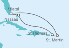 The Bahamas, Virgin Islands, Sint Maarten Cruise itinerary  - Celebrity Cruises