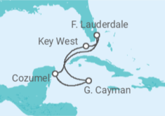 US, Cayman Islands, Mexico Cruise itinerary  - Celebrity Cruises