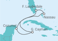 Cayman Islands, Mexico, The Bahamas Cruise itinerary  - Celebrity Cruises