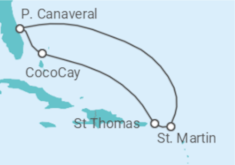 Sint Maarten, Puerto Rico Cruise itinerary  - Royal Caribbean