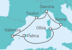 France, Spain, Italy Cruise itinerary  - Costa Cruises