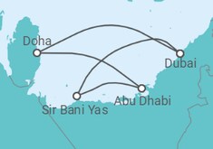 A Journey from Dubai to Dubai Cruise itinerary  - Explora Journeys