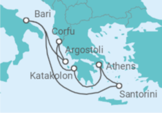 Greek Islands Cruise itinerary  - MSC Cruises