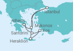 Turkey, Greece Cruise itinerary  - Costa Cruises