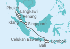 Singapore to Benoa (Bali, Indonesia) Cruise itinerary  - Celebrity Cruises