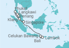 Malaysia, Thailand Cruise itinerary  - Celebrity Cruises