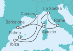 Barcelona, Palma, Rome & (Many) More Cruise itinerary  - Virgin Voyages